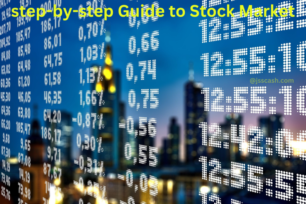 step-by-step guide to stock market investing